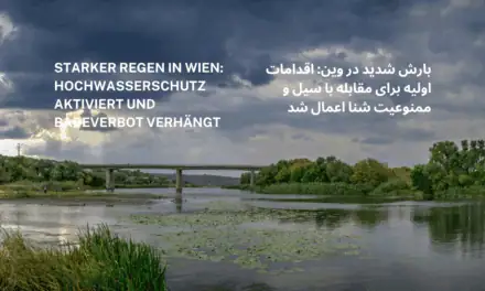 بارش شدید در وین: اقدامات اولیه برای مقابله با سیل و ممنوعیت شنا اعمال شد