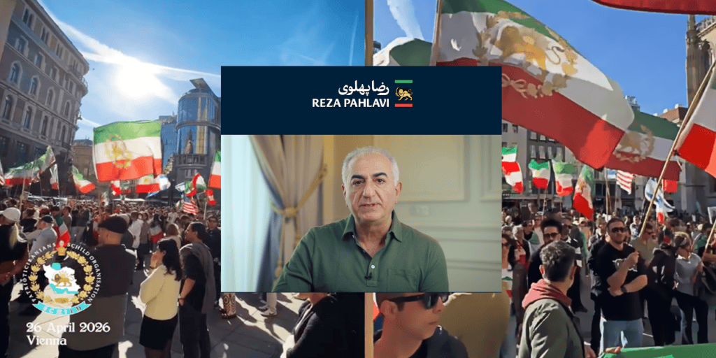 گزارش تجمع میهن‌پرستان ایرانی در اتریش روز ۲۶ آوریل ۲۰۲۶