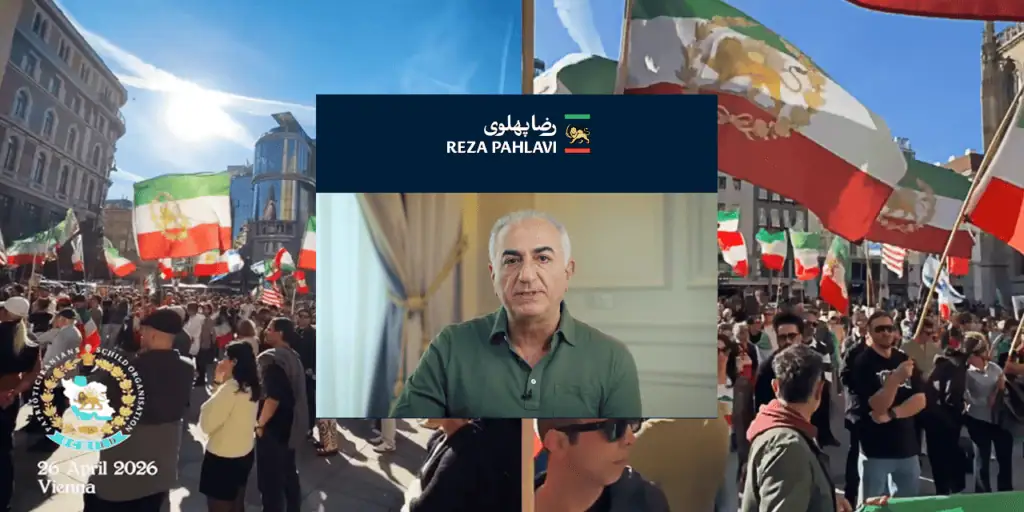 گزارش تجمع میهنپرستان ایرانی در اتریش روز ۲۶ آوریل ۲۰۲۶