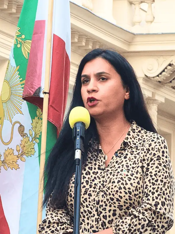 آتوسا صباغ، گرد همایی ایرانیان میهن پرست در وین 9.۷.۲۰۲۶