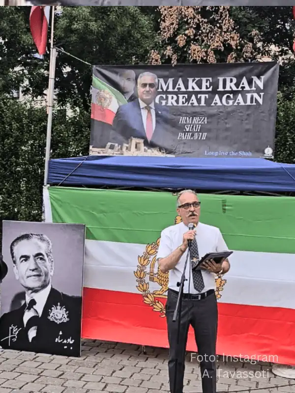 آ. توسطی، گرد همایی ایرانیان میهن پرست در وین ۱۶.۰۸.۲۰۲۶