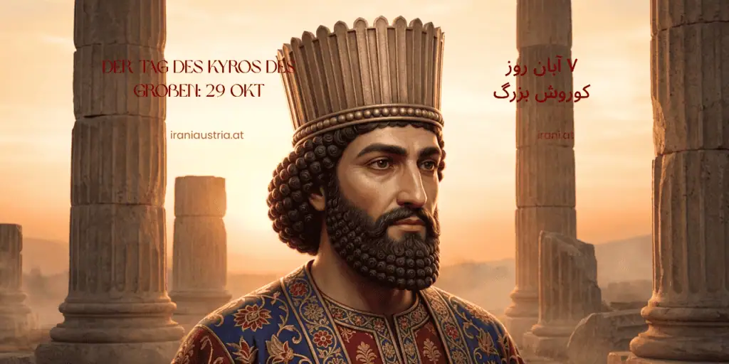 روز کوروش بزرگ؛ ۷ آبان برابر با ۲۹ اکتبر